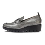 Wonders Mocasín Rings Gris - Talla: 42,Color: Gris Gray, Dam