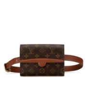 Louis Vuitton Vintage Pre-owned Laeder louis-vuitton-vskor Brown, Dam