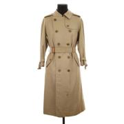 Burberry Vintage Pre-owned Polyester ytterklder Beige, Dam