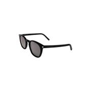 Saint Laurent Snygga SL 28 Solglasögon Black, Unisex