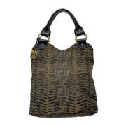 Fendi Vintage Pre-owned Canvas fendi-vskor Brown, Dam