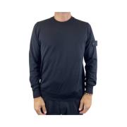 Stone Island Begränsad upplaga Ghost Rund hals Jersey Black, Herr