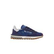 Lacoste Vintage Nylon Sneakers Elite Active Blue, Herr