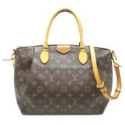 Louis Vuitton Vintage Pre-owned Tyg louis-vuitton-vskor Brown, Dam