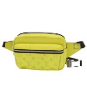 Louis Vuitton Vintage Pre-owned Tyg louis-vuitton-vskor Yellow, Dam