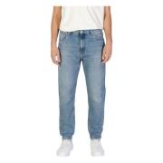 Calvin Klein Jeans Herr Jeans Höst/Vinter Kollektion Blue, Herr