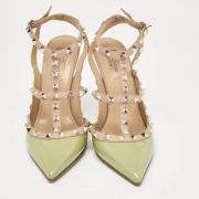 Valentino Vintage Pre-owned Laeder klackskor Green, Dam