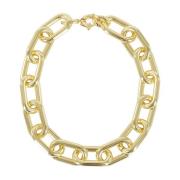 Federica Tosi Guld Lace Norah Halsband Yellow, Dam