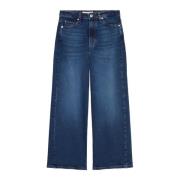 Marc O'Polo Jeans model Tolva wide Blue, Dam