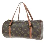 Louis Vuitton Vintage Pre-owned Canvas handvskor Brown, Dam