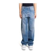 MM6 Maison Margiela Blå Denim Jeans Modern Straight-Leg Passform Blue,...