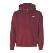 Nike Sportswear Club Fleece Hoodtröja Red, Herr