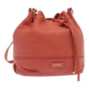 Burberry Vintage Pre-owned Laeder ryggsckar Pink, Dam