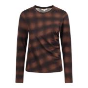 Vince Rutig Slim Fit T-shirt Brown, Dam