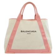 Balenciaga Vintage Pre-owned Canvas balenciaga-vskor Beige, Dam