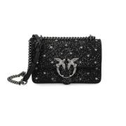 PINKO Stiliga Väskor Kollektion Black, Dam