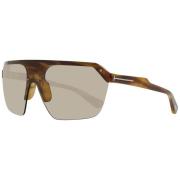 Tom Ford Brun Herr Solglasögon Mono Linss Brown, Herr