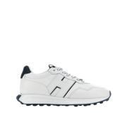 Hogan Retrostil lädersneakers med memory foam White, Herr