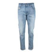 Diesel Bomull Elastan Jeans Blue, Herr