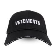 Vetements Basebollkeps Black, Dam