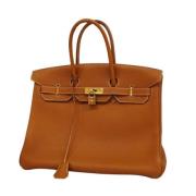 Hermès Vintage Pre-owned Laeder handvskor Brown, Dam