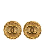 Chanel Vintage Pre-owned Tyg rhngen Yellow, Dam