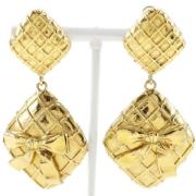 Chanel Vintage Pre-owned Guld chanel-smycken Yellow, Dam