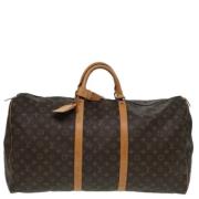 Louis Vuitton Vintage Pre-owned Canvas handvskor Brown, Dam