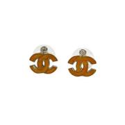 Chanel Vintage Pre-owned Metall chanel-smycken Orange, Dam