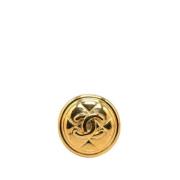 Chanel Vintage Pre-owned Guld chanel-smycken Yellow, Dam