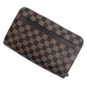 Louis Vuitton Vintage Pre-owned Canvas handvskor Brown, Dam