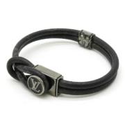 Louis Vuitton Vintage Pre-owned Metall armband Black, Dam