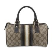 Gucci Vintage Pre-owned Canvas gucci-vskor Brown, Dam