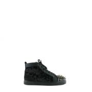 Christian Louboutin Pre-owned Pre-owned Laeder sneakers Black, Herr