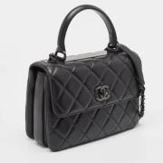 Chanel Vintage Pre-owned Laeder chanel-vskor Black, Dam