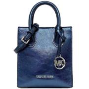 Michael Kors Pre-owned Pre-owned Laeder handvskor Blue, Dam