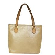 Louis Vuitton Vintage Pre-owned Tyg totevskor Beige, Dam