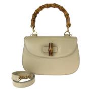 Gucci Vintage Pre-owned Laeder handvskor Beige, Dam