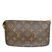 Louis Vuitton Vintage Pre-owned Canvas kuvertvskor Brown, Dam