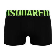 Dsquared2 Bomullsboxershorts med logotyp Black, Herr