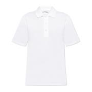 Lanvin Bomullspolo White, Herr