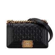 Chanel Vintage Pre-owned Laeder chanel-vskor Black, Dam