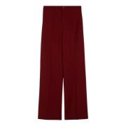 Loulou Studio Regular Fit Byxor Red, Dam