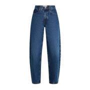 Frame Modern Barrel Ben Jeans Blue, Dam