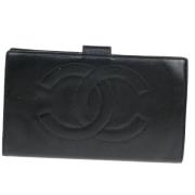 Chanel Vintage Pre-owned Laeder plnbcker Black, Dam