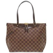 Louis Vuitton Vintage Pre-owned Canvas handvskor Brown, Dam