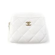 Chanel Vintage Pre-owned Laeder plnbcker White, Dam