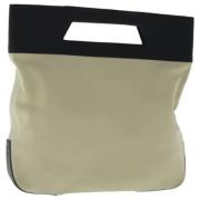 Loewe Pre-owned Pre-owned Canvas handvskor Beige, Dam