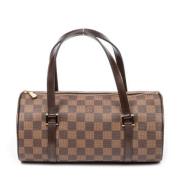 Louis Vuitton Vintage Pre-owned Canvas handvskor Brown, Dam