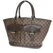 Louis Vuitton Vintage Pre-owned Canvas louis-vuitton-vskor Brown, Dam